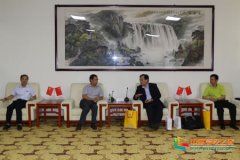 台湾树德科技大学颜志荣副校长一行来广东工商职业学院参观交流