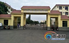 儋州光村中学：教育教学氛围浓厚 校长上课听课评课