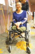 汶川地震失去双腿 加拿大卑诗大学留学生乐观感恩