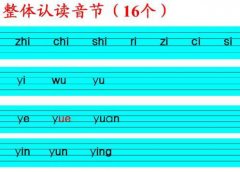 什么是整体认读音节