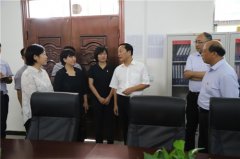 省委组织部电教处处长宋海民到郸城县调研党员干部现代远程教育工作
