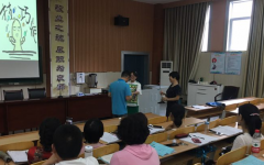 西安外事学院教师再次走进汉阴 开展结对帮扶教育扶贫工作