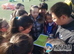 莱山区实验小学男女足球队首战双双告捷