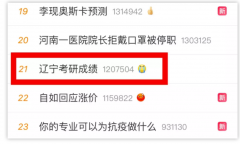 考研初试辽宁全网380+？国家线会涨吗？