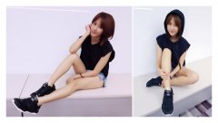 邵雨薇自拍耍帅 往下一看…极短裤炸出「逆天美腿」！ 