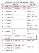 小学教师资格证考试时间2022