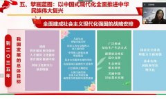 我校“学习宣传贯彻党的二十大精神”师生宣讲团开讲