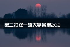 第二批双一流大学名单2023参考