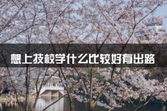 想上技校学什么比较好有出路