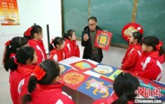 江西赣州一小学开展课后“非遗”课 传承传统文化