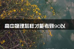 高中物理怎样才能考到90以上