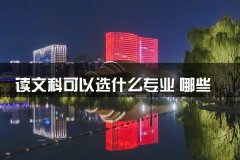 读文科可以选什么专业 哪些比较好