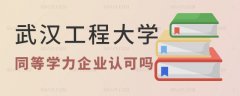武汉工程大学同等学力申硕企业认可吗？