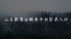 山东教育云服务平台登录入口