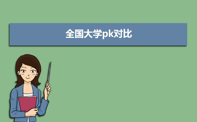 2022年全国大学pk对比 全国高校对比系统