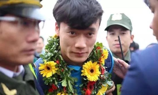 表现出色的守门员裴进勇