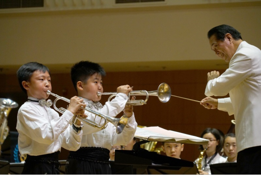 进步小学第三届学生艺术节金帆管乐团专场音乐会在京举行