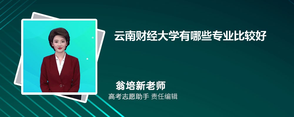 云南财经大学有哪些专业2025招生专业目录表 云南财经大学有哪些专业2025招生专业目录表